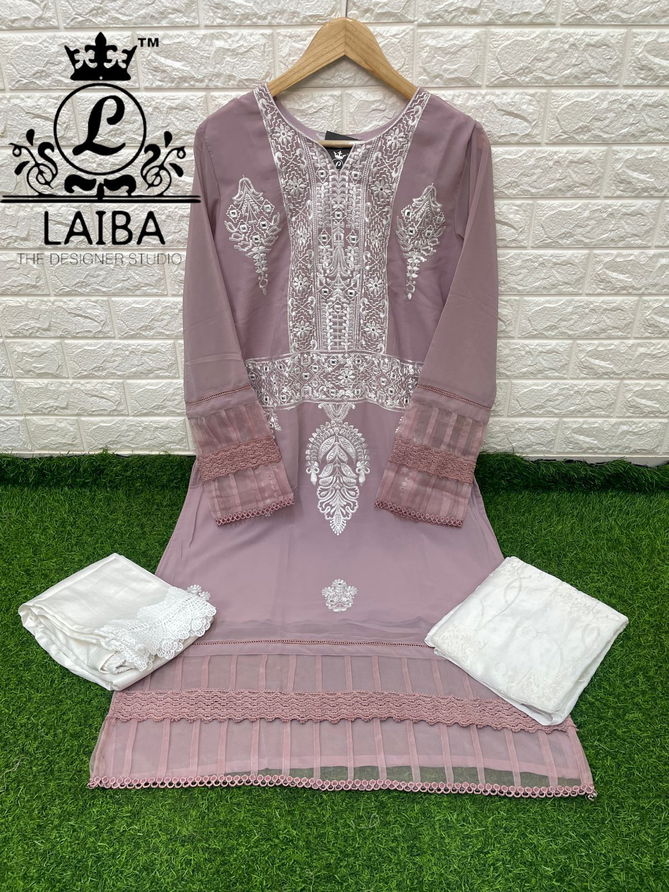 Laiba The Designer Studio Am 139 Fancy Designer Festive Wear Ready Made SUit Collection